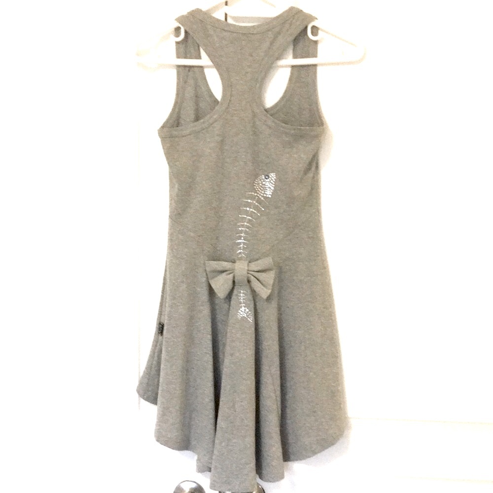 Racer Back High-Low Sequins Top - Made in Greece*